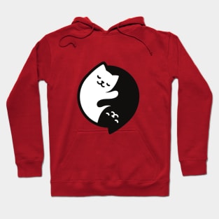 Yin Yang cats Hoodie